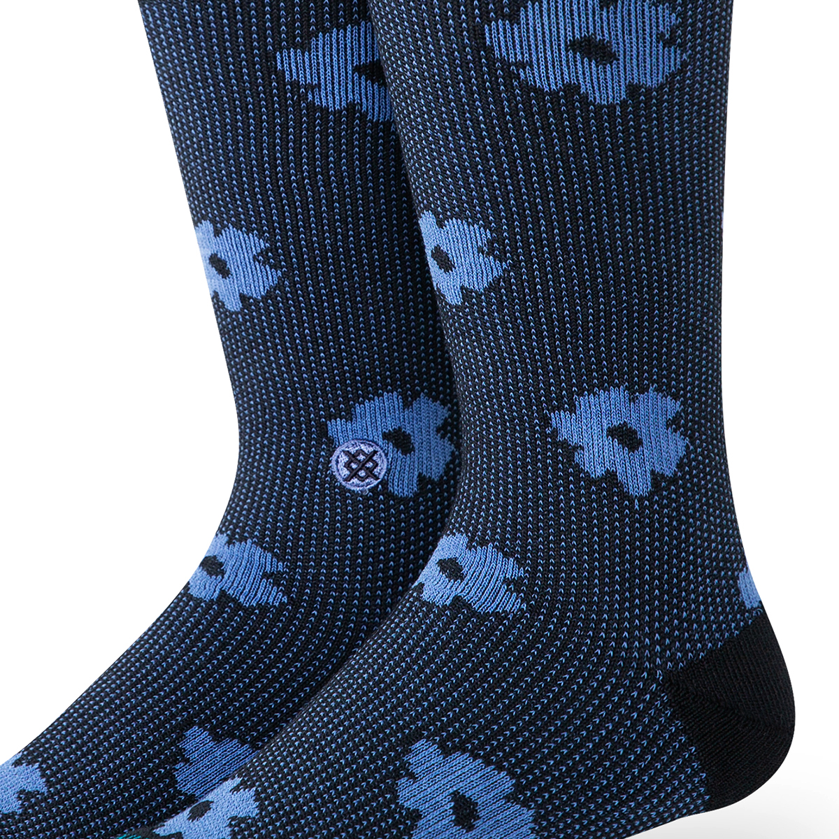 Digital Daisy Socke - Blue