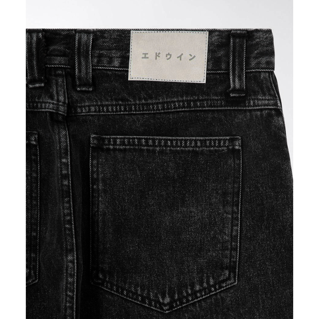 Matrix Pant - Loose Straight - Pembroke Black Denim 13,56 oz - Black Matt