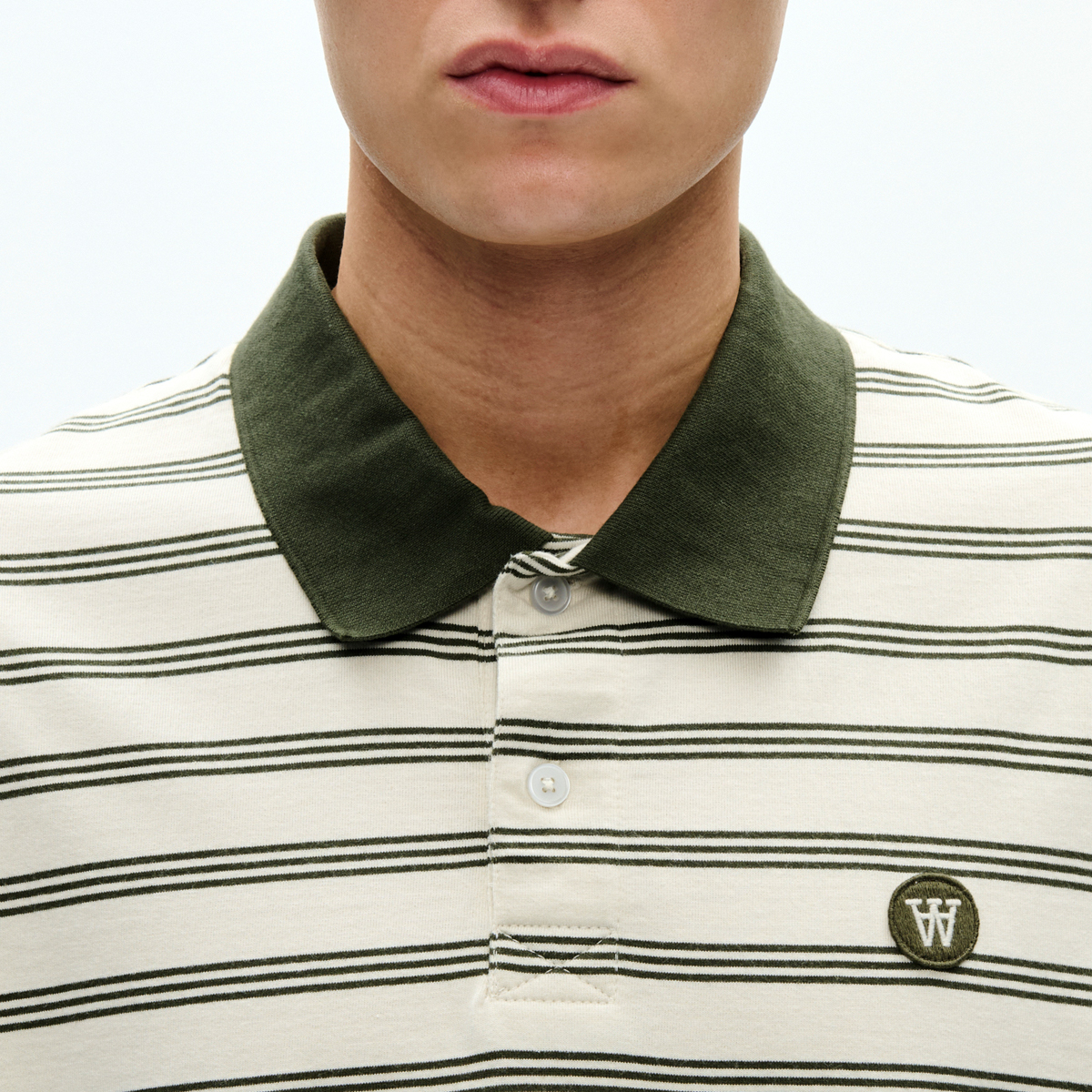 Colton Polo - Beige Olive