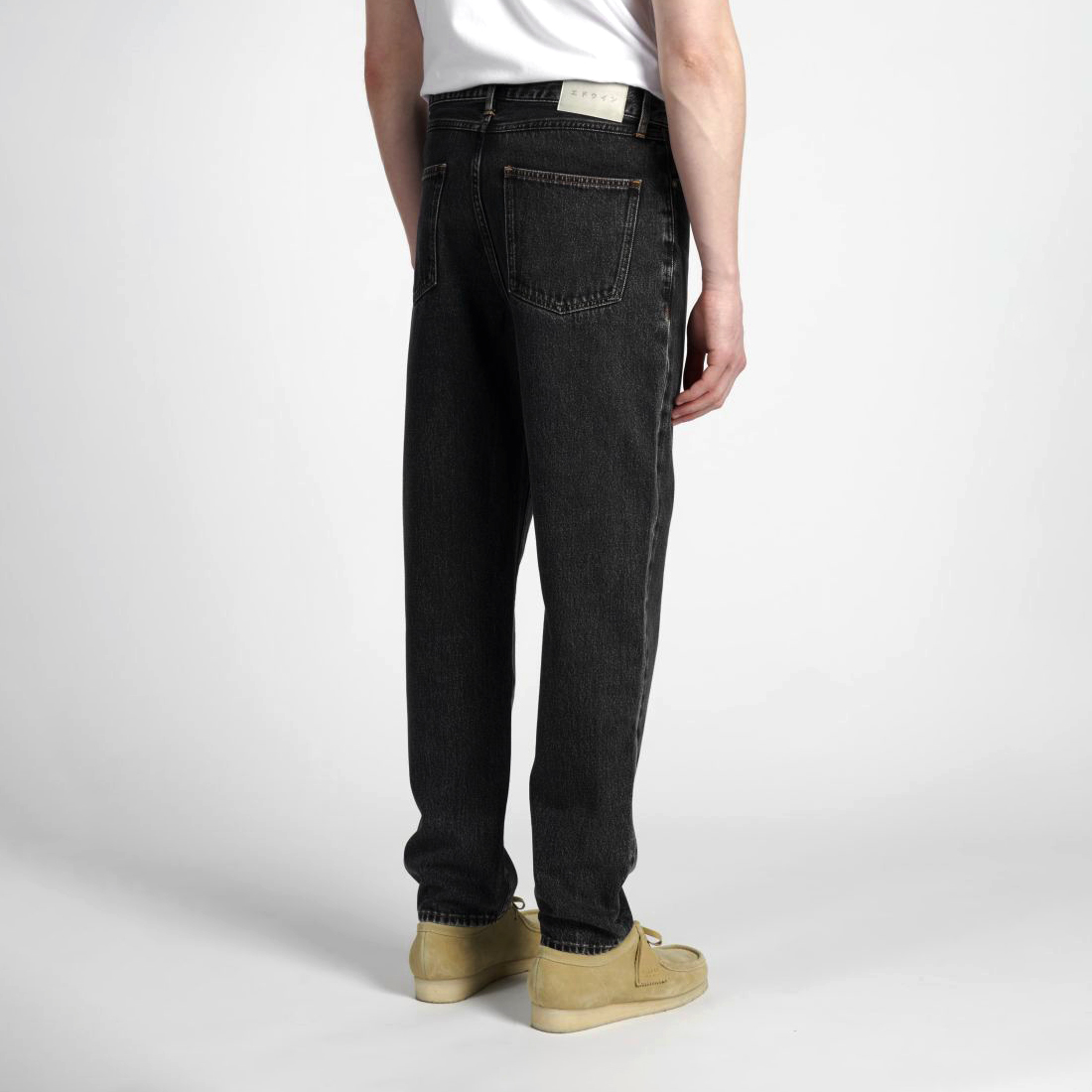 Cosmos Pant - Pembroke Black Denim 13,56 oz - Black Matt Wash