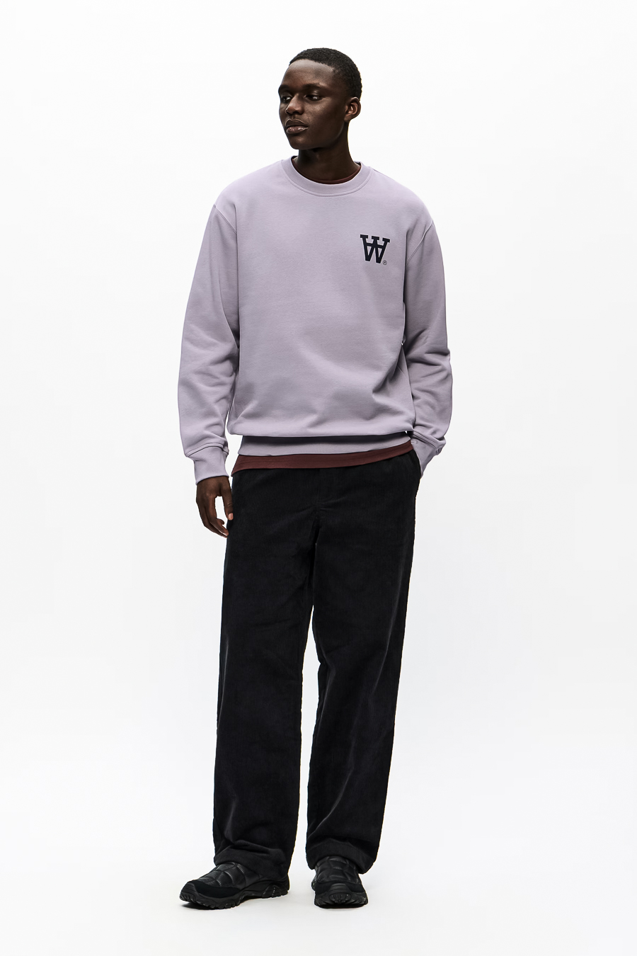 Noel Crewneck Sweatshirt - Lilac