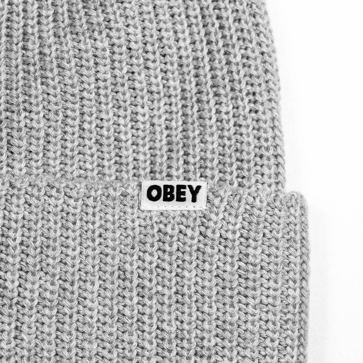 Bold Organic Beanie - Ash Grey