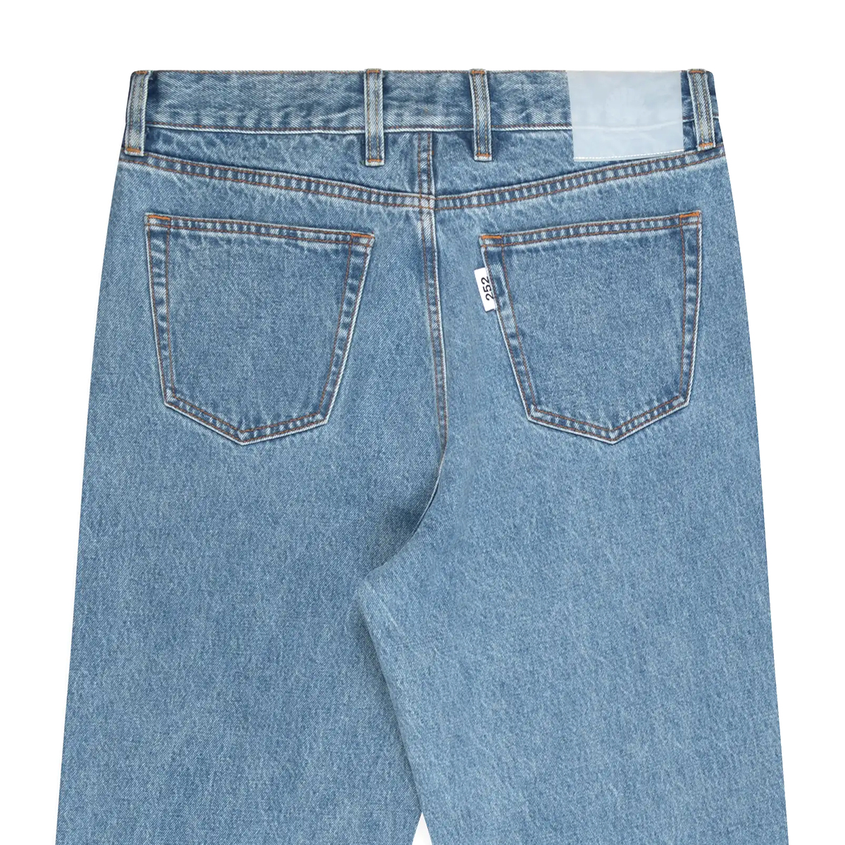 252 Wide Pant - 14,5 oz Stone Wash Denim