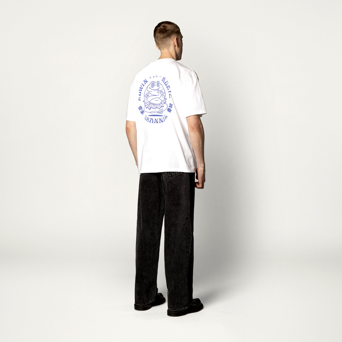 Matrix Pant - Loose Straight - Pembroke Black Denim 13,56 oz - Black Matt