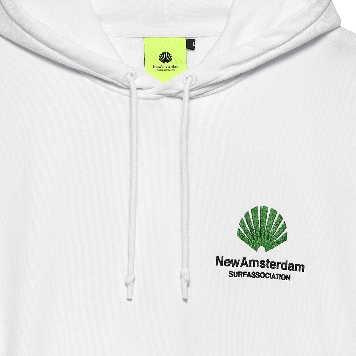 Logo Hoodie - Oversized - White Green
