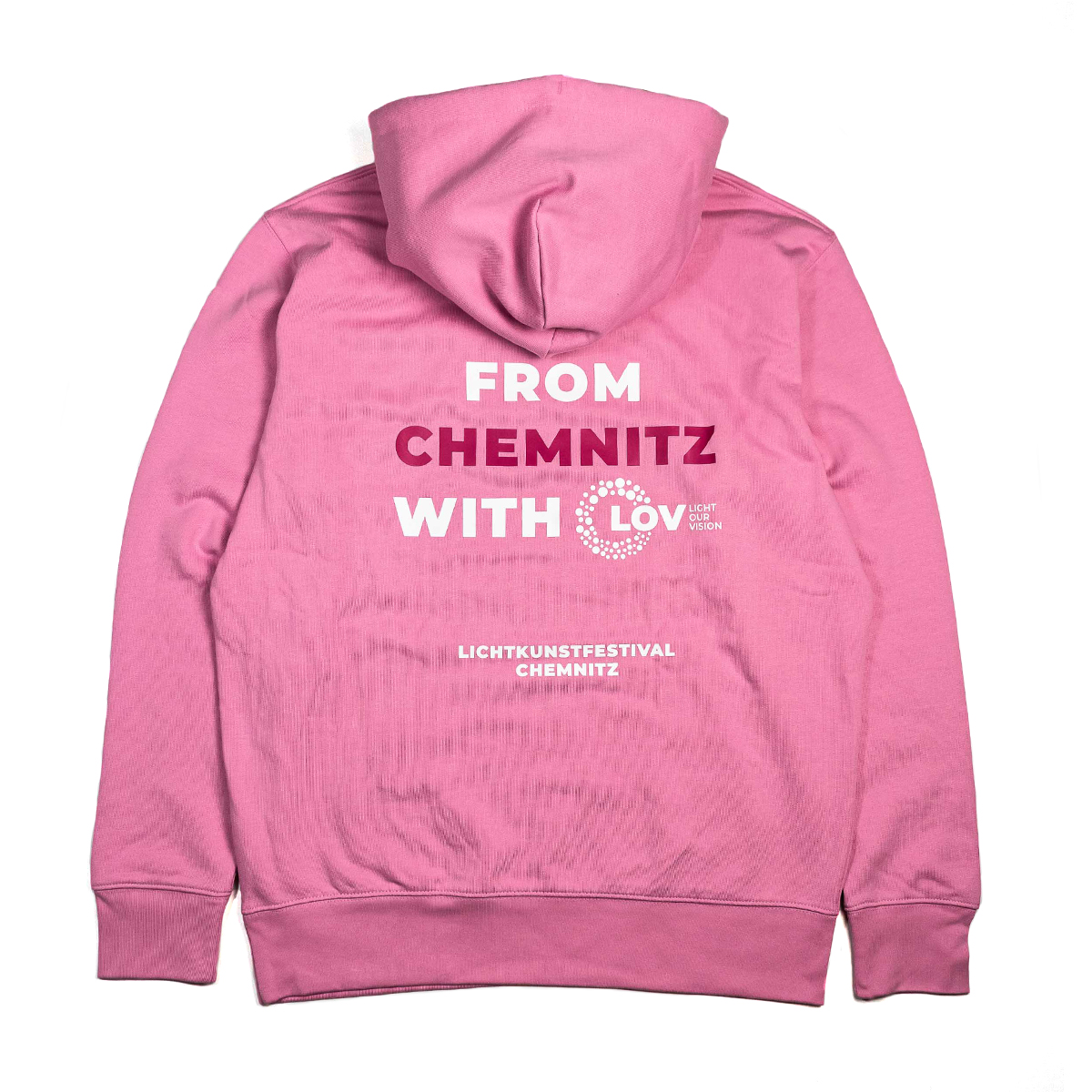 LOV Hoodie - From Chemnitz With LOV - Bubble Pink
