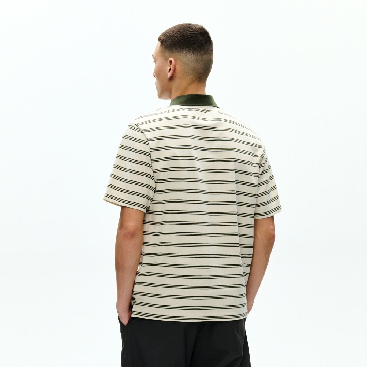 Colton Polo - Beige Olive