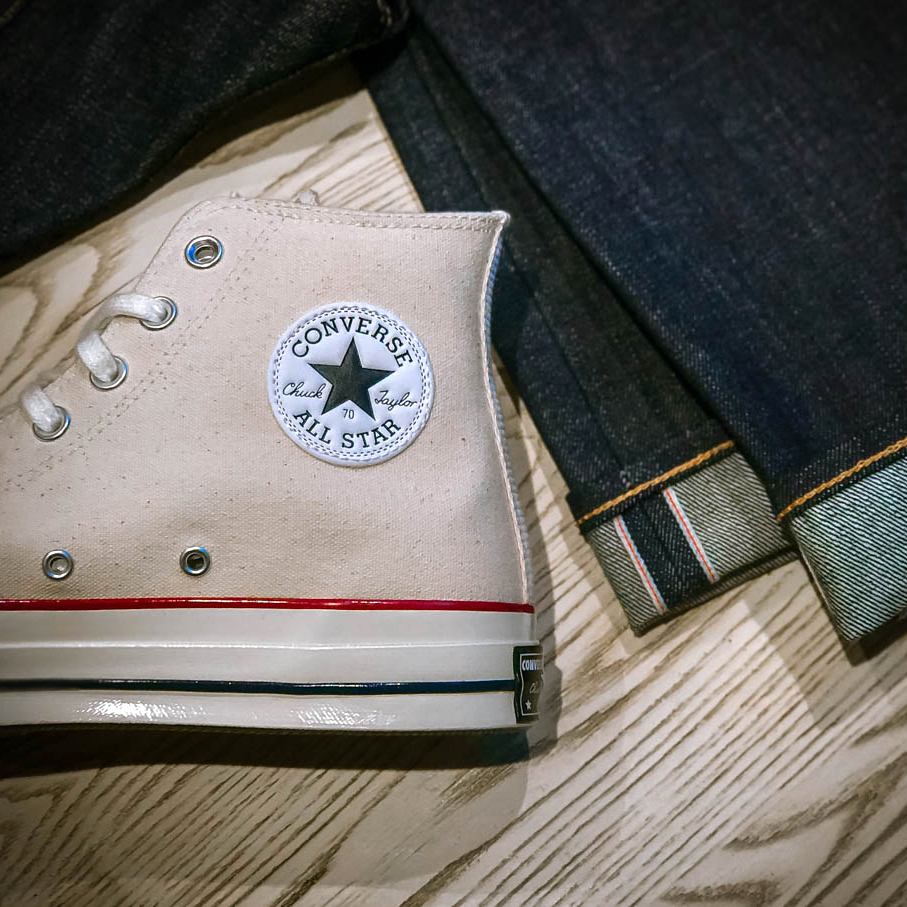 All Star Chuck 70 Vintage Canvas High - Natural