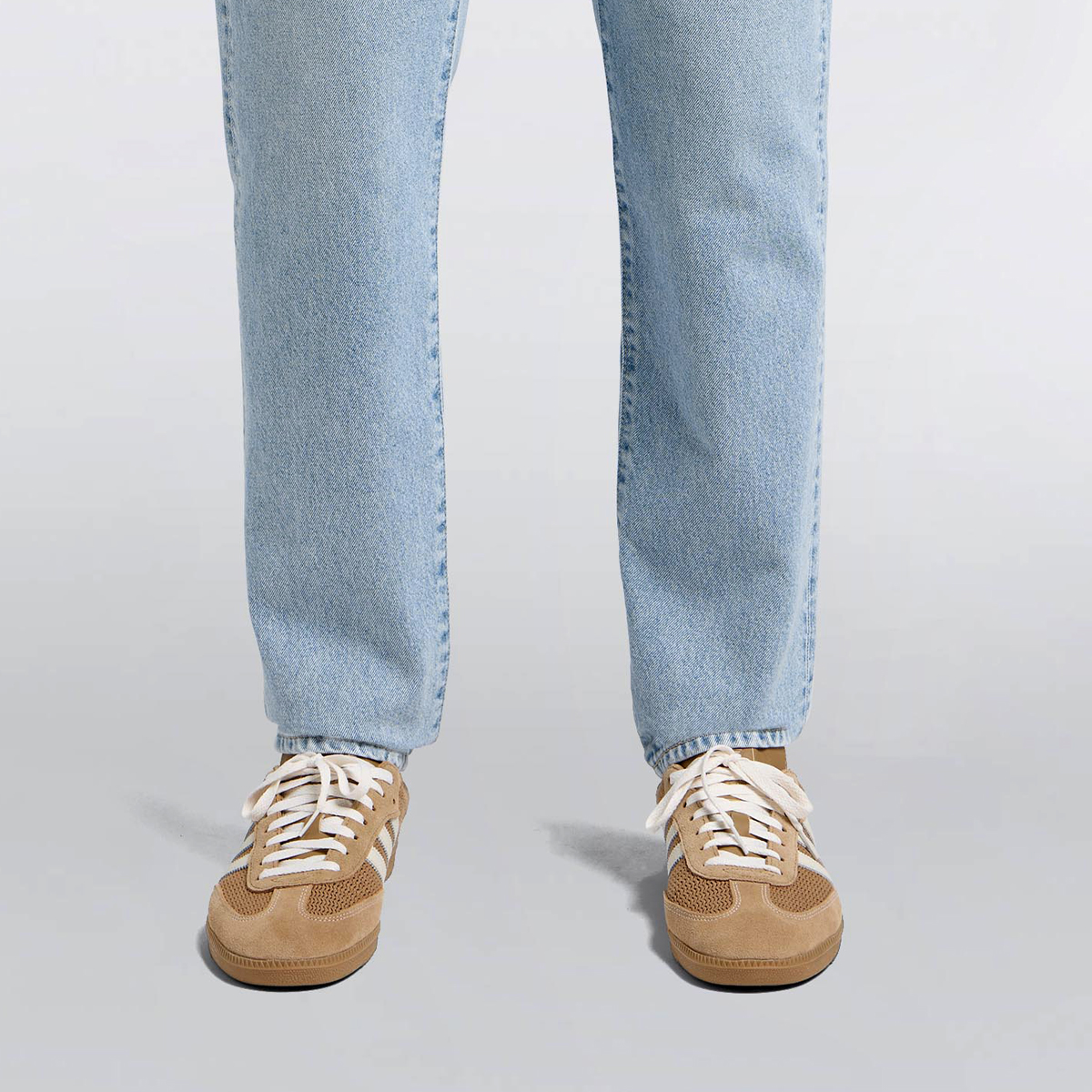 Regular Tapered Jeans - Blue Mid Light Used