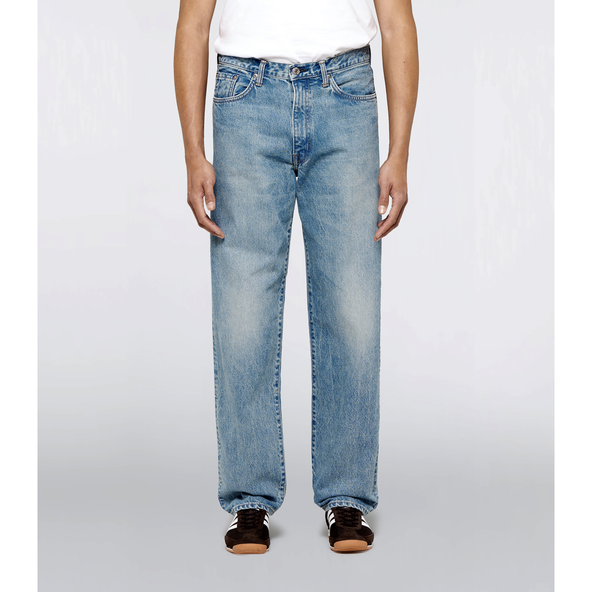 Loose Jeans - Blue Mid Light Used