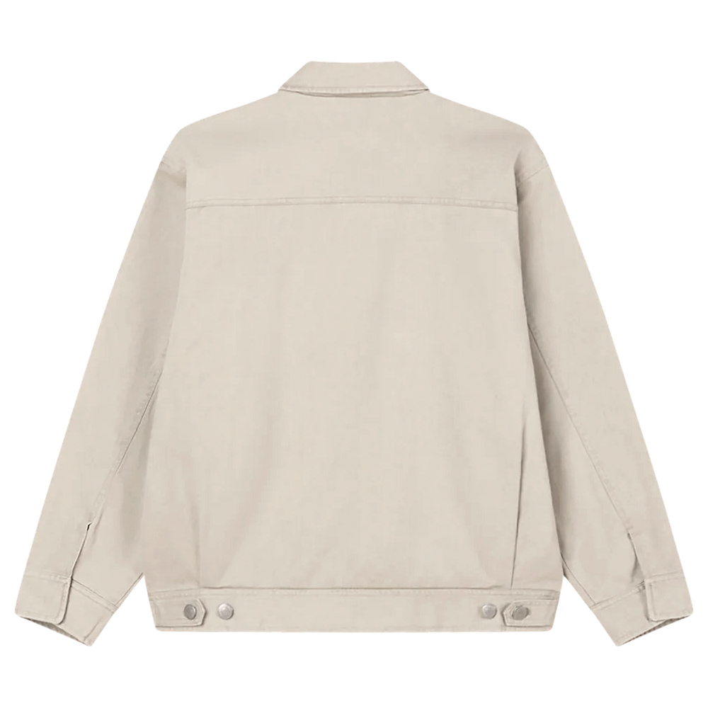Tilton - Work Jacket - Silver Grey Faded Wash