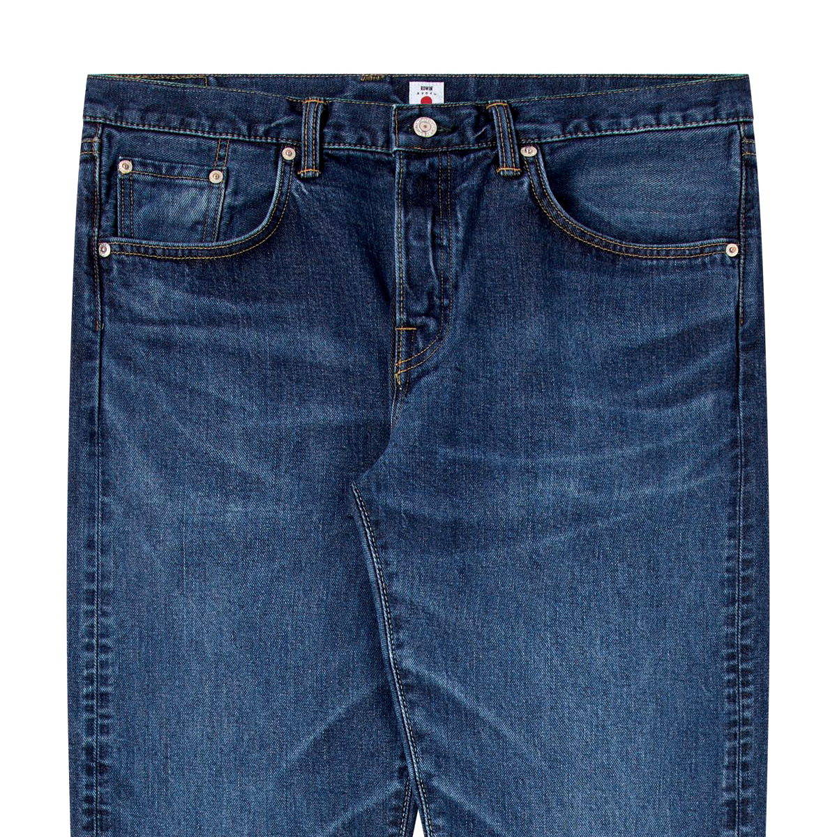 Regular Tapered Kaihara - Made In Japan - Yoshiko Left Hand Denim 12,5oz - Blue - Mid Dark Used