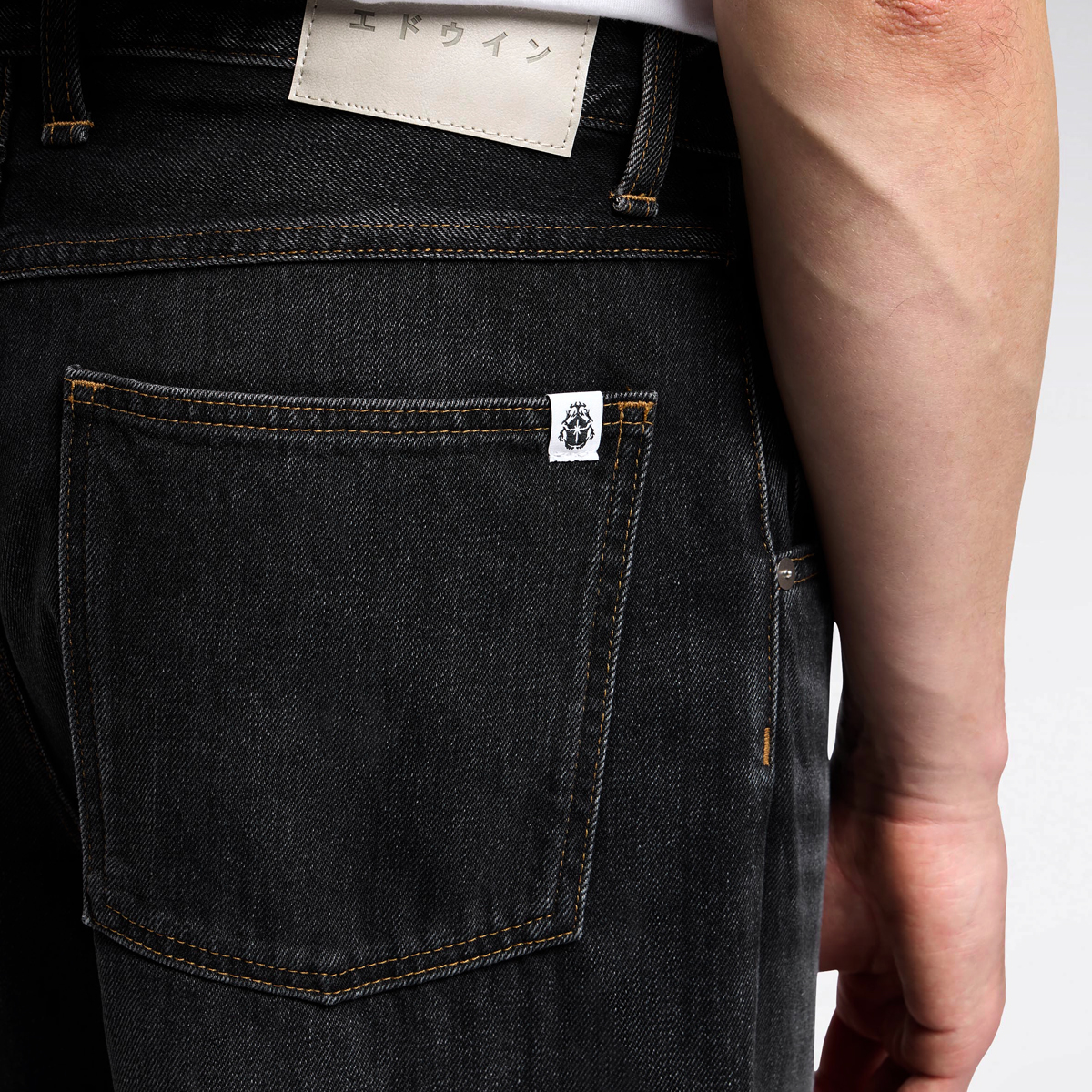 Tyrell Pant - Loose Tapered - 13.56oz Pembroke Black Denim - Mezes Wash