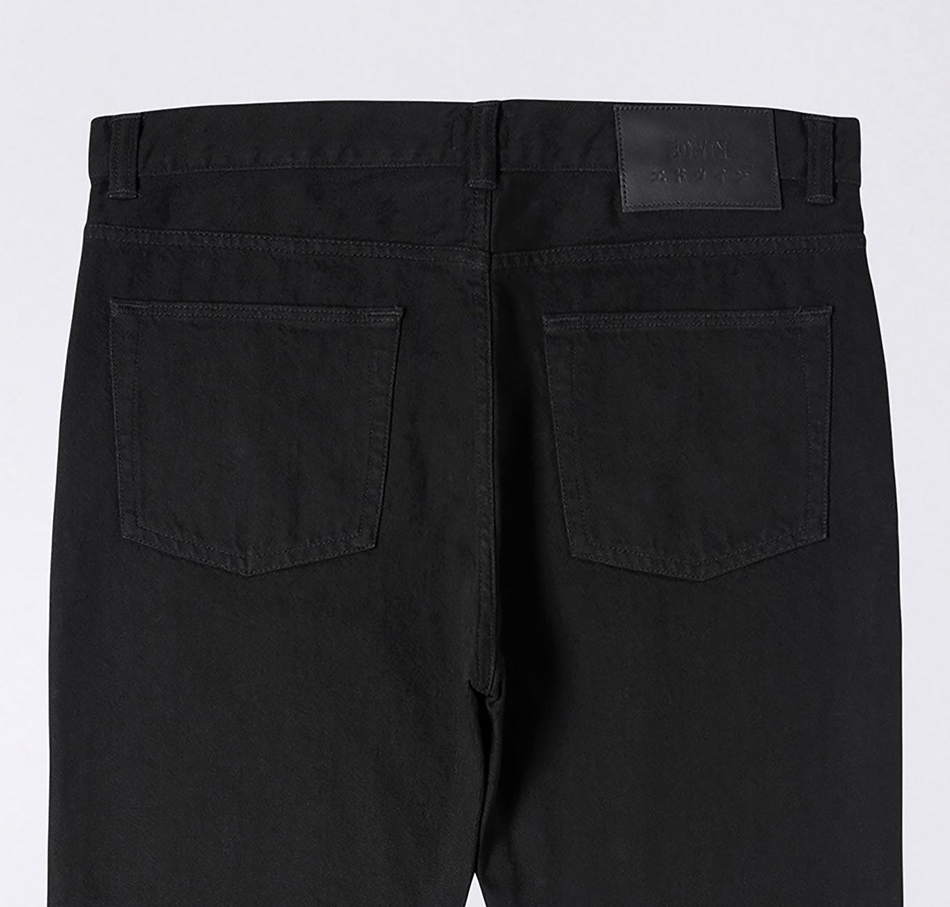 EDWIN Universe Pant - Cropped - Wayward Left Hand Denim 10OZ - Black Easy Stone Wash