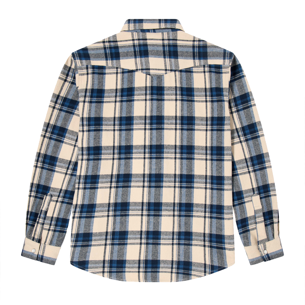 Western Flanell Shirt - Regular Fit - Navy
