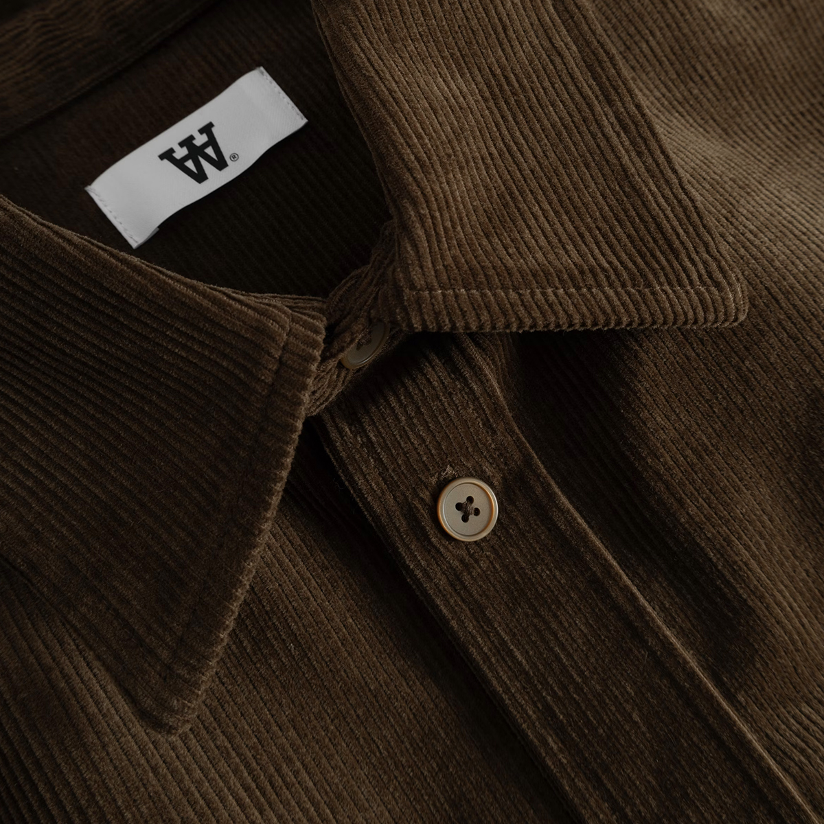 Cooper Cord Overshirt - Brown