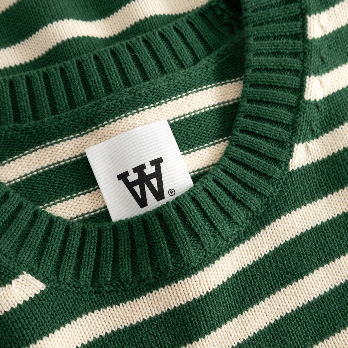Tay Pullover - Green Stripe