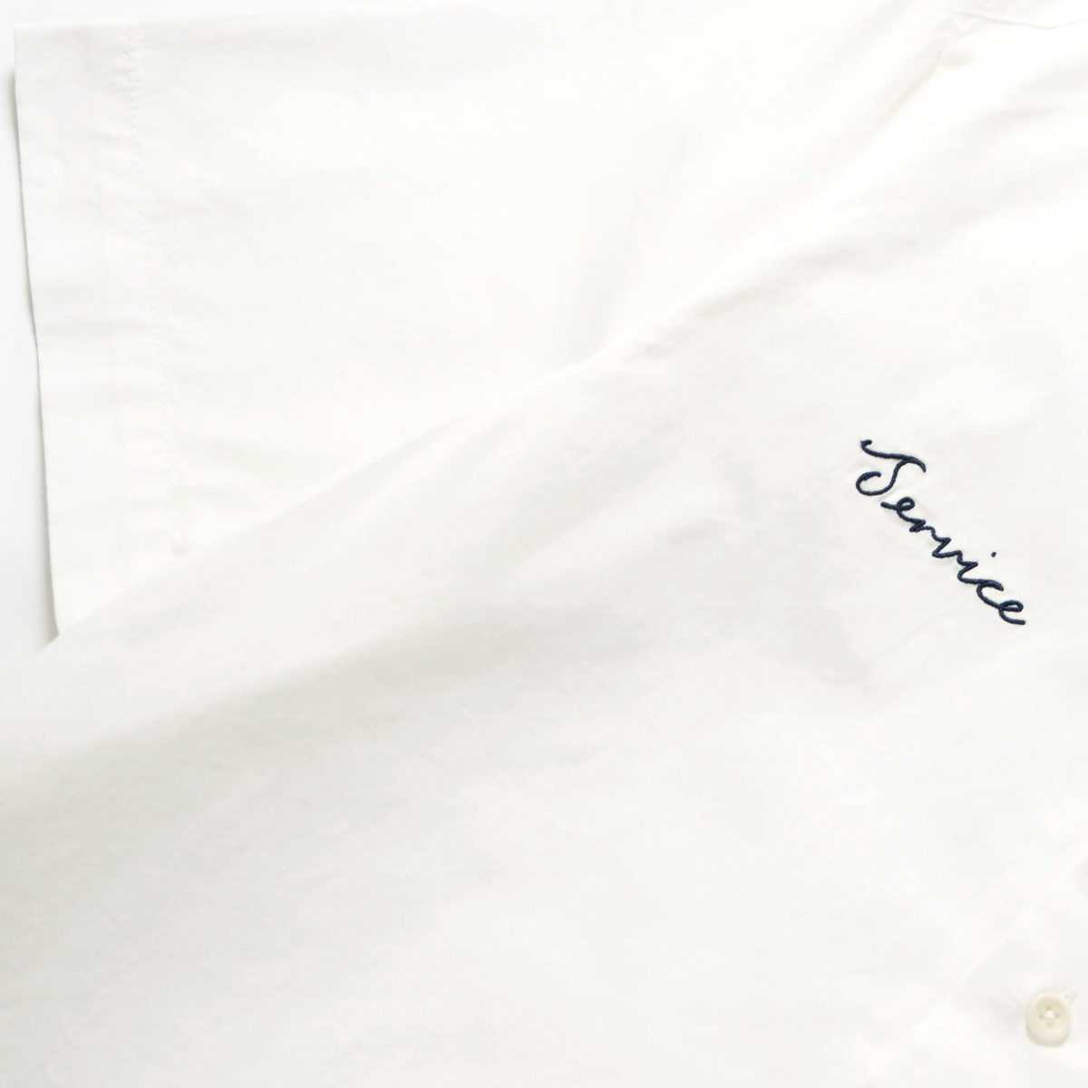 Light Twill Necessities Short Sleeve Shirt - Off White