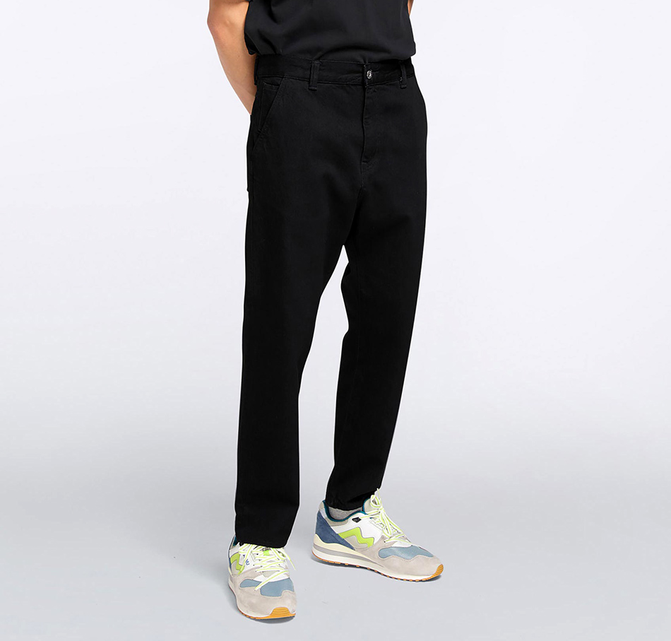 EDWIN Universe Pant - Cropped - Wayward Left Hand Denim 10OZ - Black Easy Stone Wash
