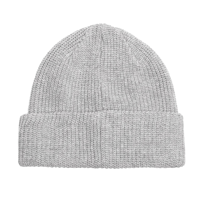 Bold Organic Beanie - Ash Grey