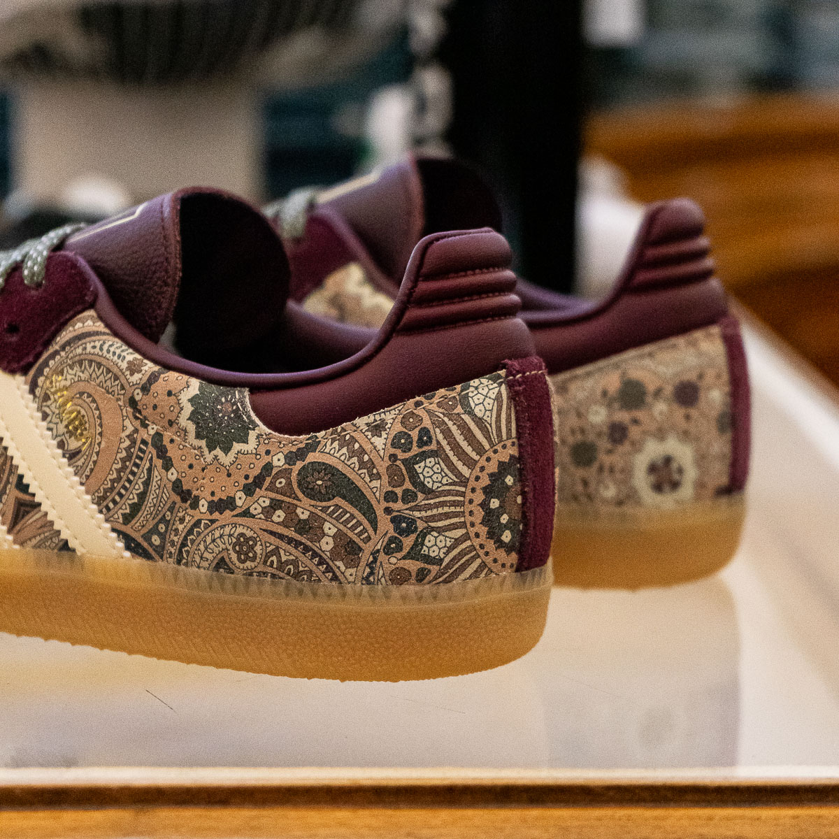 Samba OG - Liberty London- Maroon