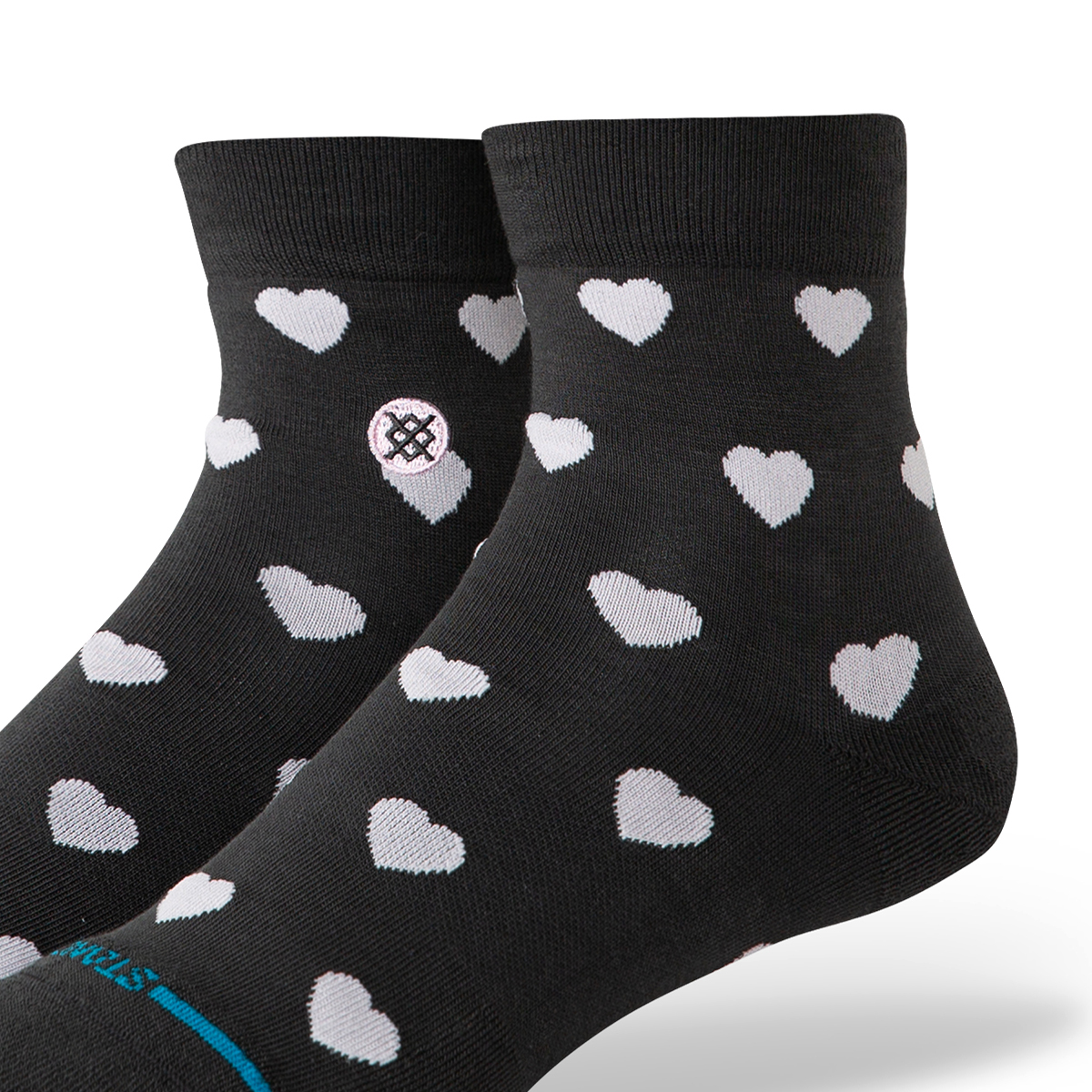 Hearts Lowrider Socke - Dunkelgrau