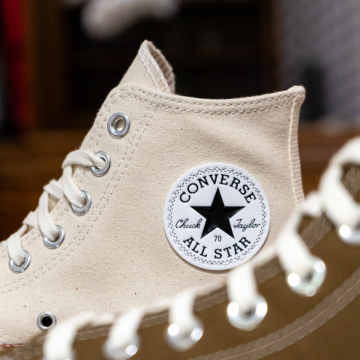 All Star Chuck 70 Vintage Canvas High - Natural