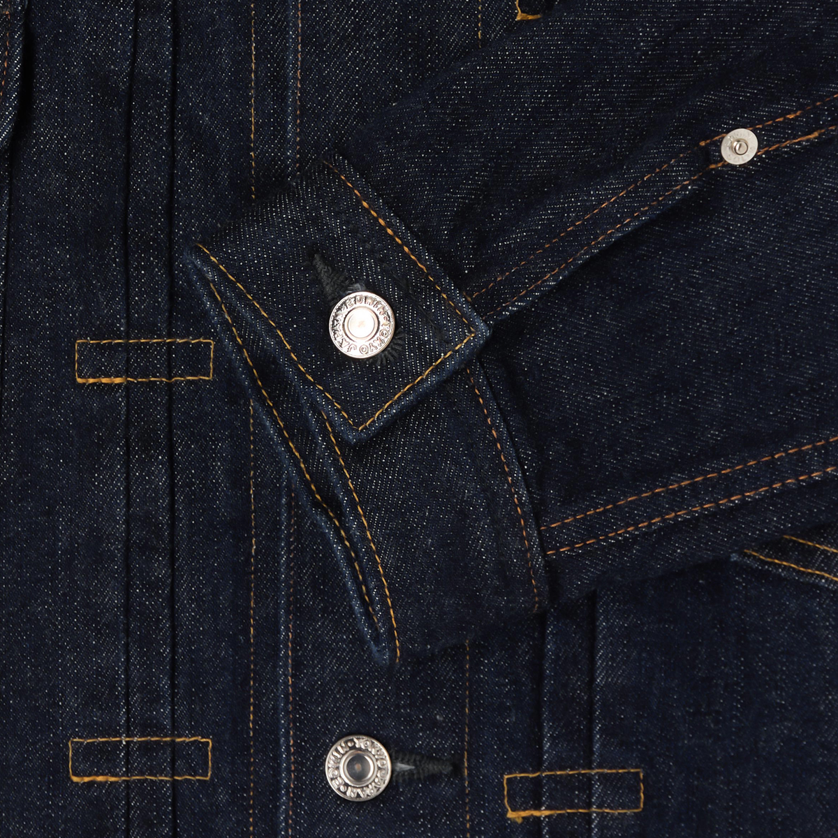 Jeansjacke - Selvage Blue Rinsed
