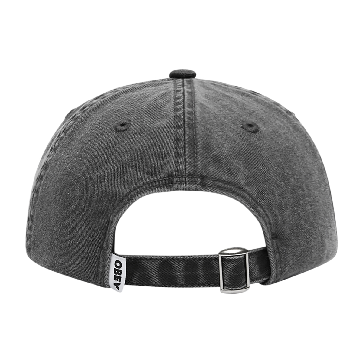 Bold Logo Cap - Washed Black