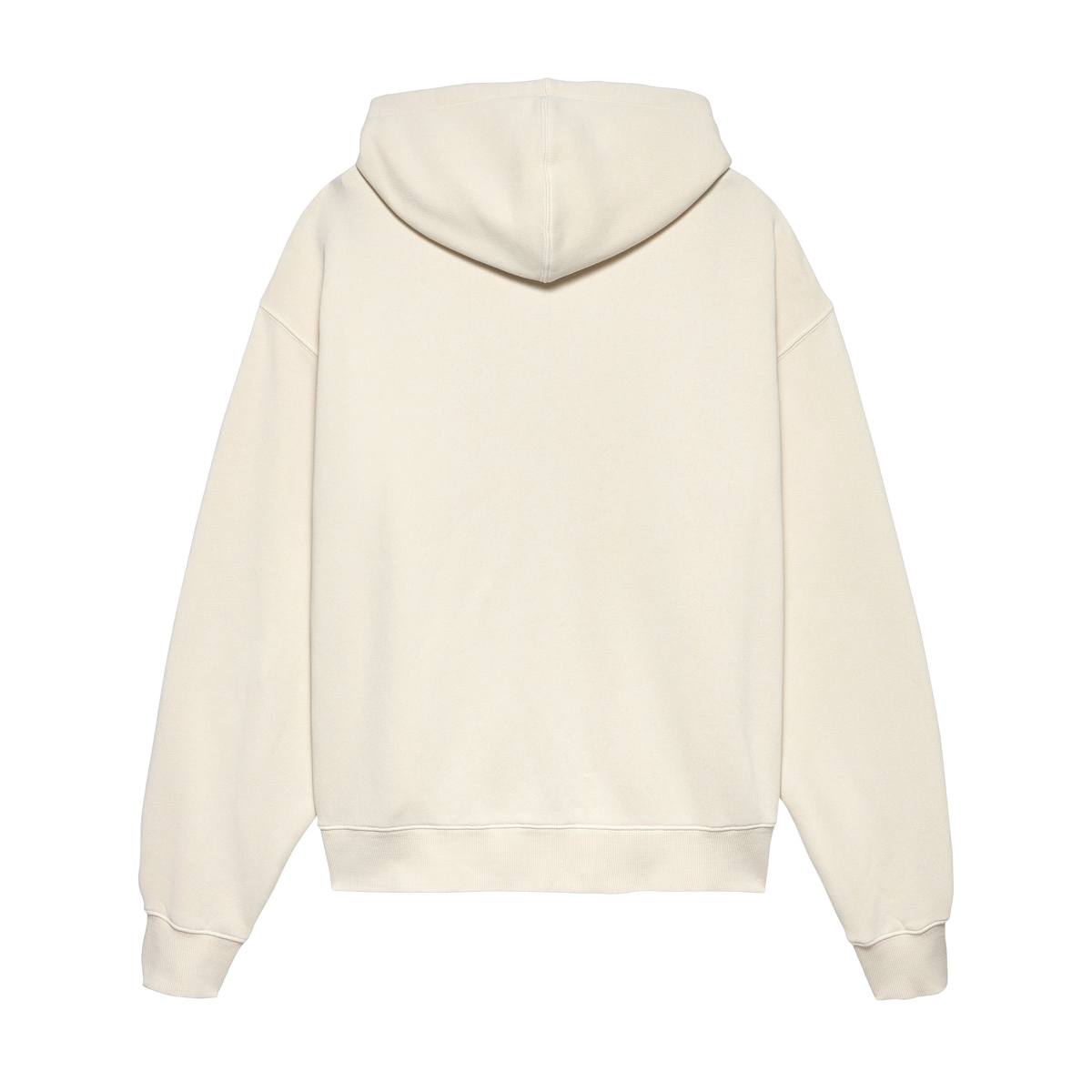Logo Zip Hoodie - Ecru