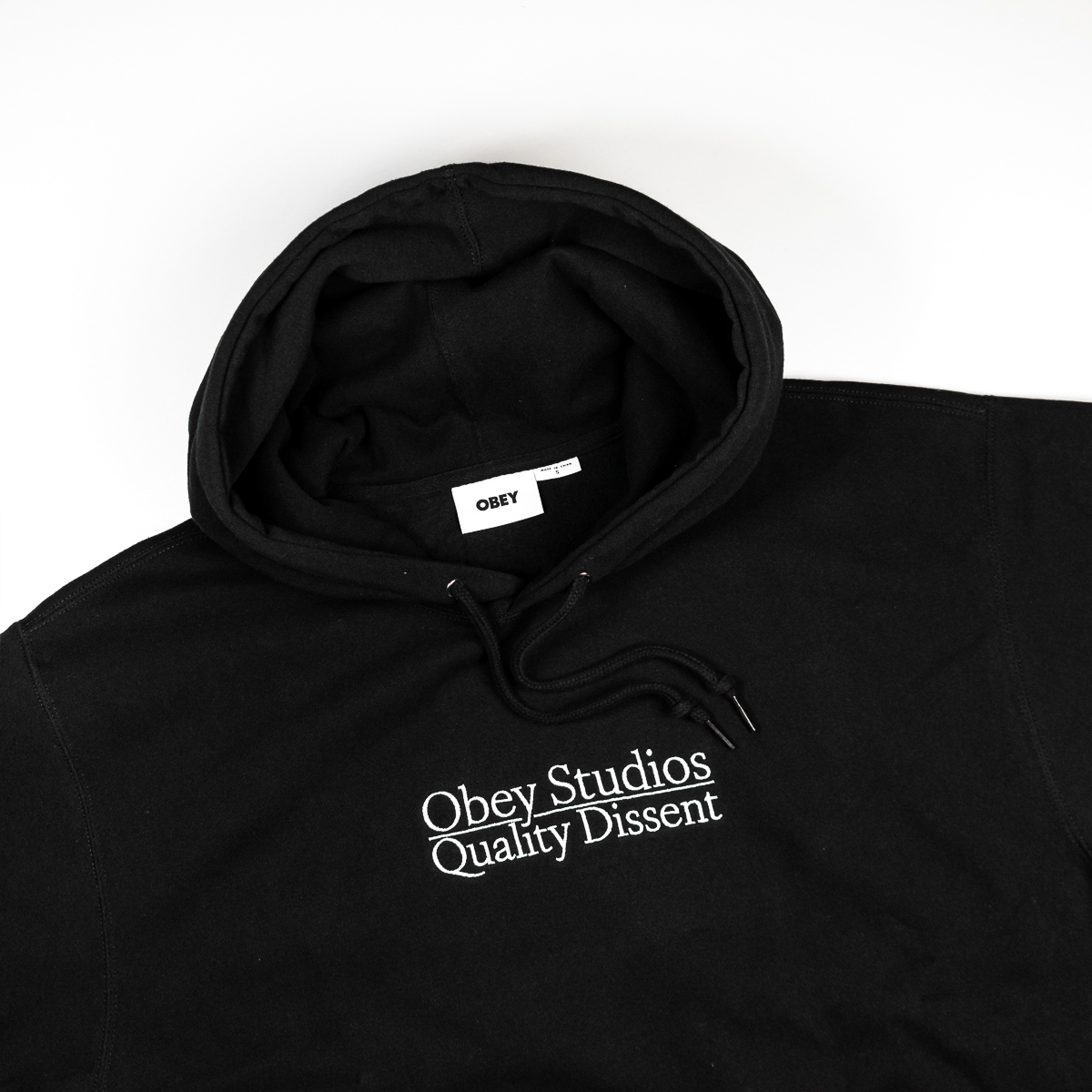 Quality Dissent - Classic Fit Hoodie - Black