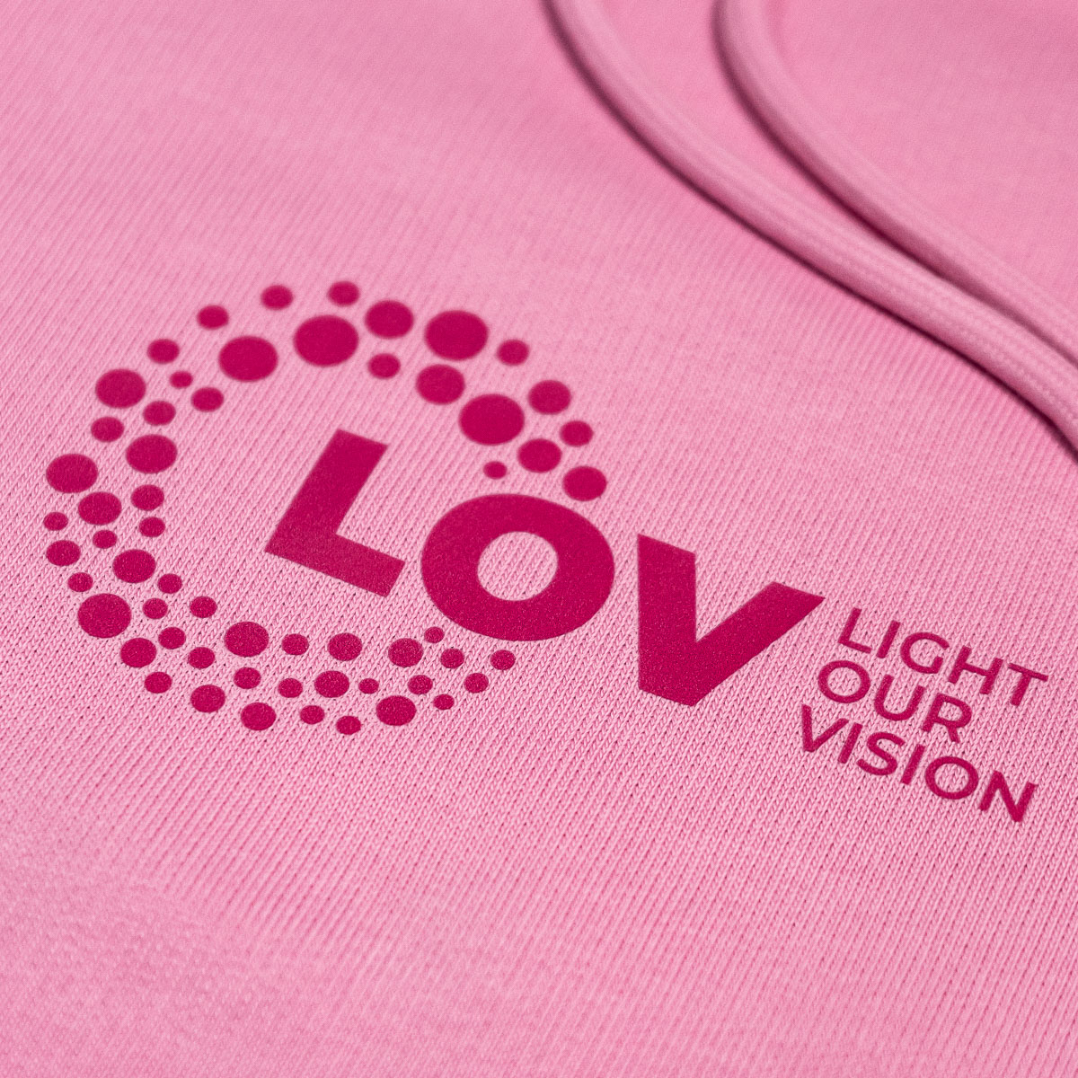 LOV Hoodie - From Chemnitz With LOV - Bubble Pink