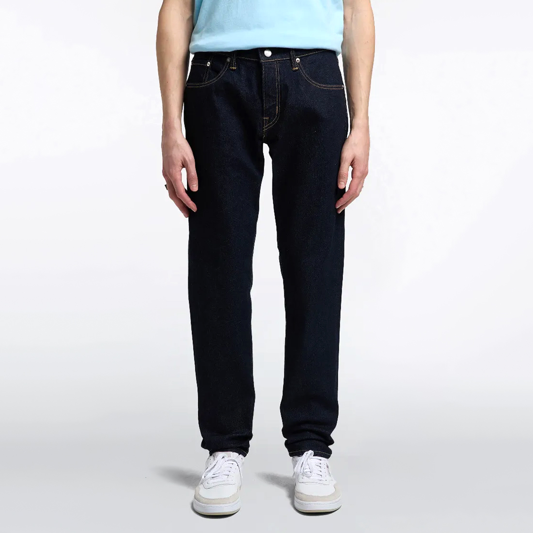 Regular Tapered Jeans - Blue Rinsed