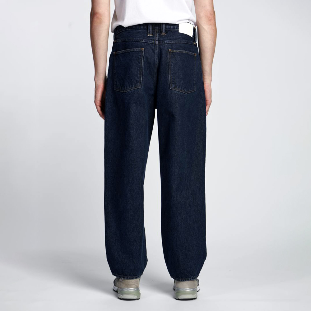 Tyrell Pant - Arctic Blue Denim 14,6 oz - Blue Dark Marble