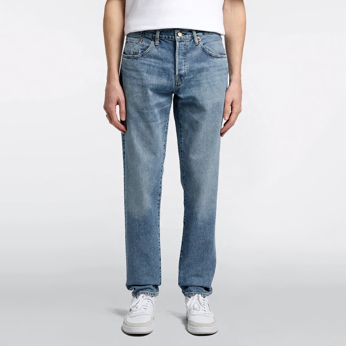 Regular Tapered Jeans - Blue Light Used
