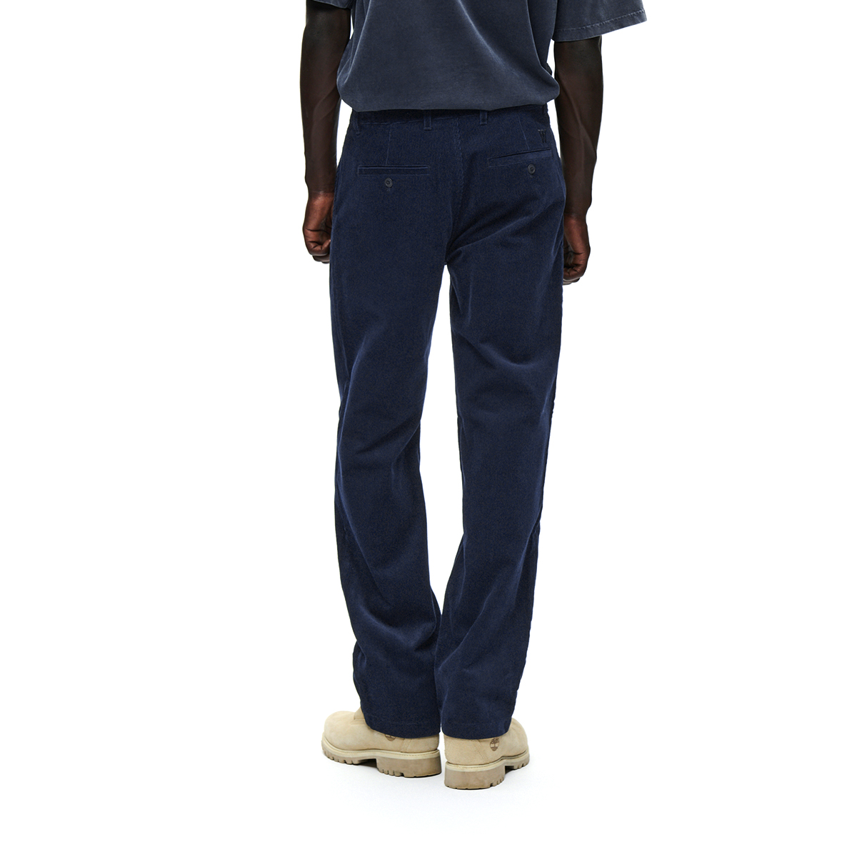 Silas Cord Pant - Navy Blue