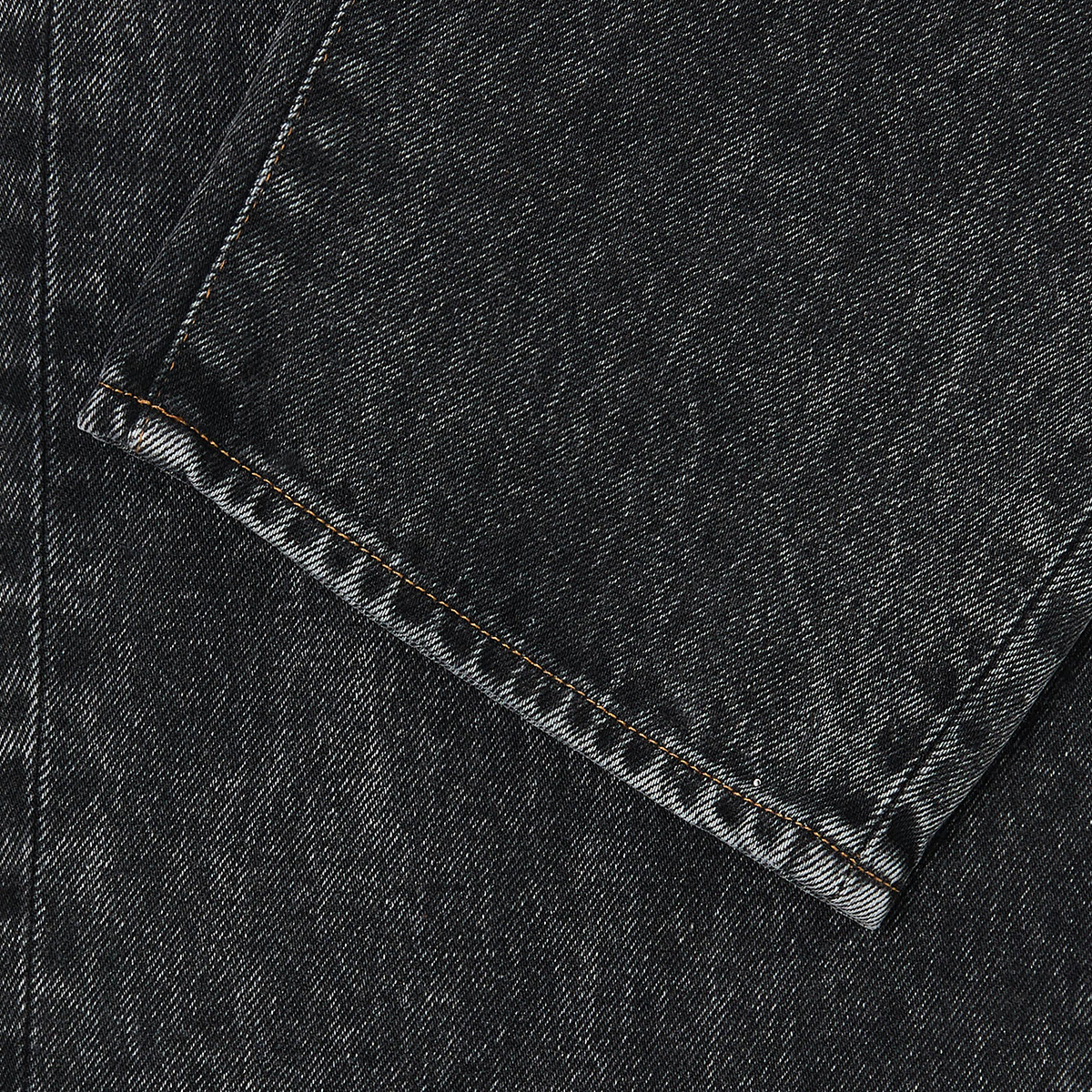 Cosmos Pant - Pembroke Black Denim 13,56 oz - Black Matt Wash