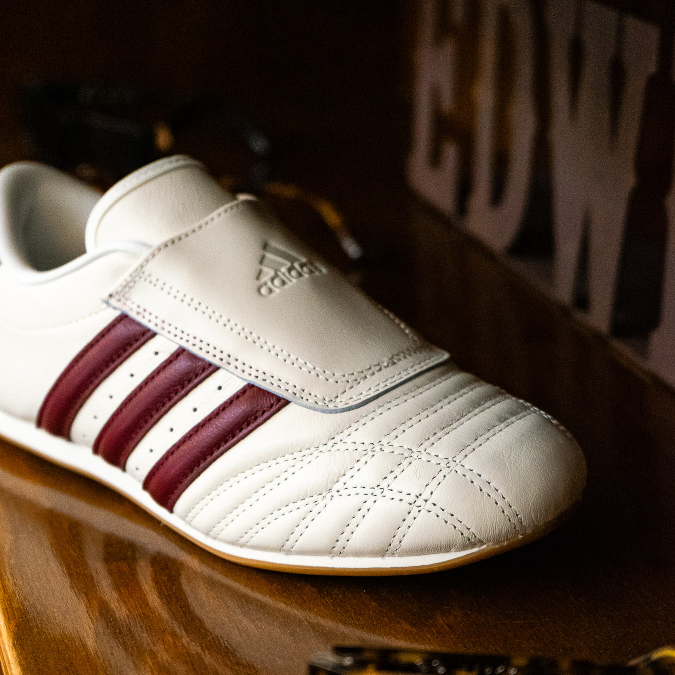 Taekwondo - Off White Maroon