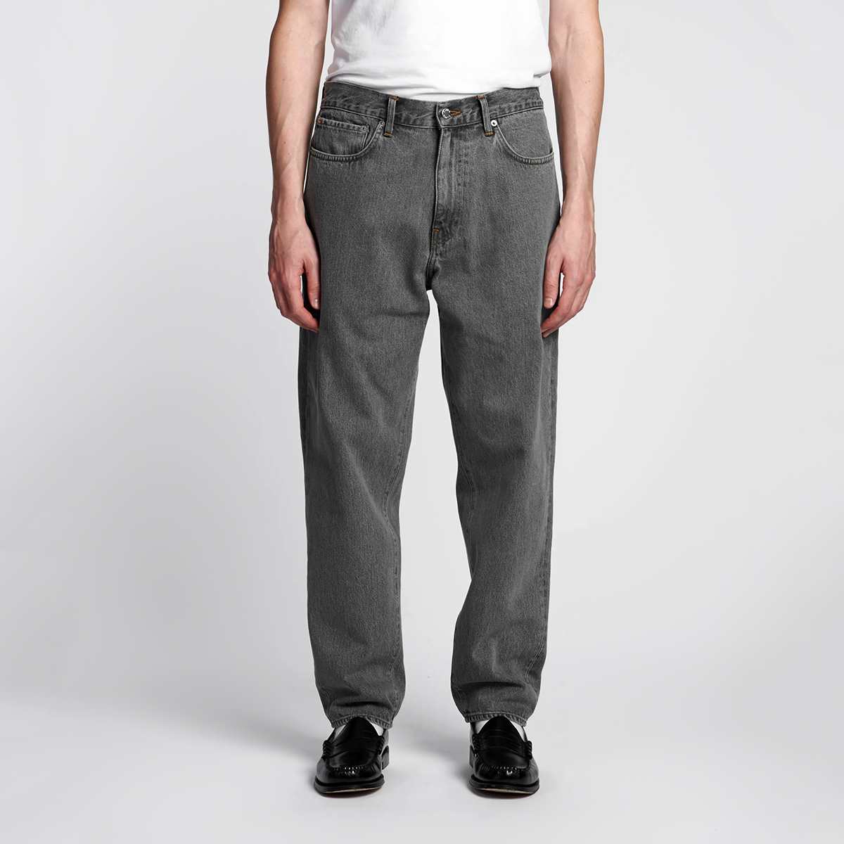 Cosmos Pant - Pembroke Black Denim 13,56 oz - Black Heavy Bleach