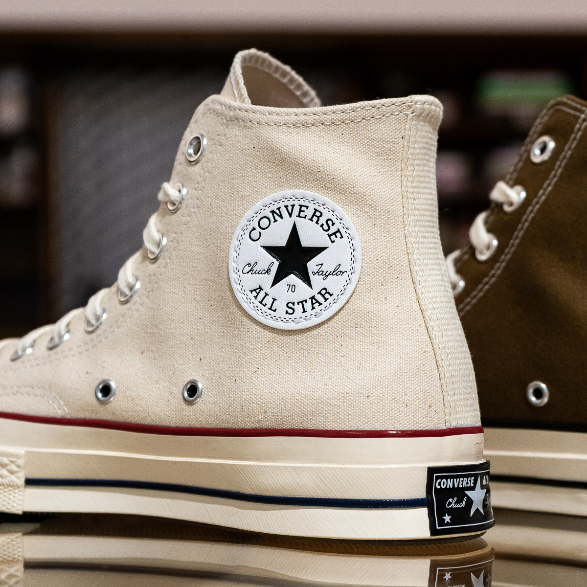 All Star Chuck 70 Vintage Canvas High - Natural