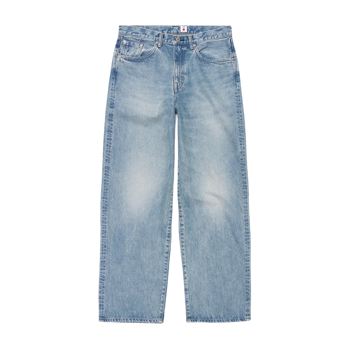 Wide Jeans - Blue Mid Light Used