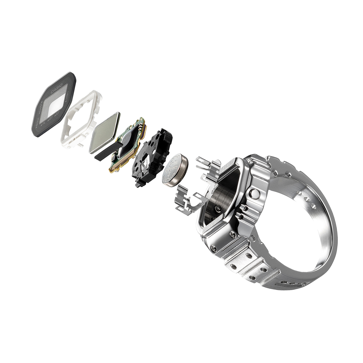 CRW-001-1ER - Silver