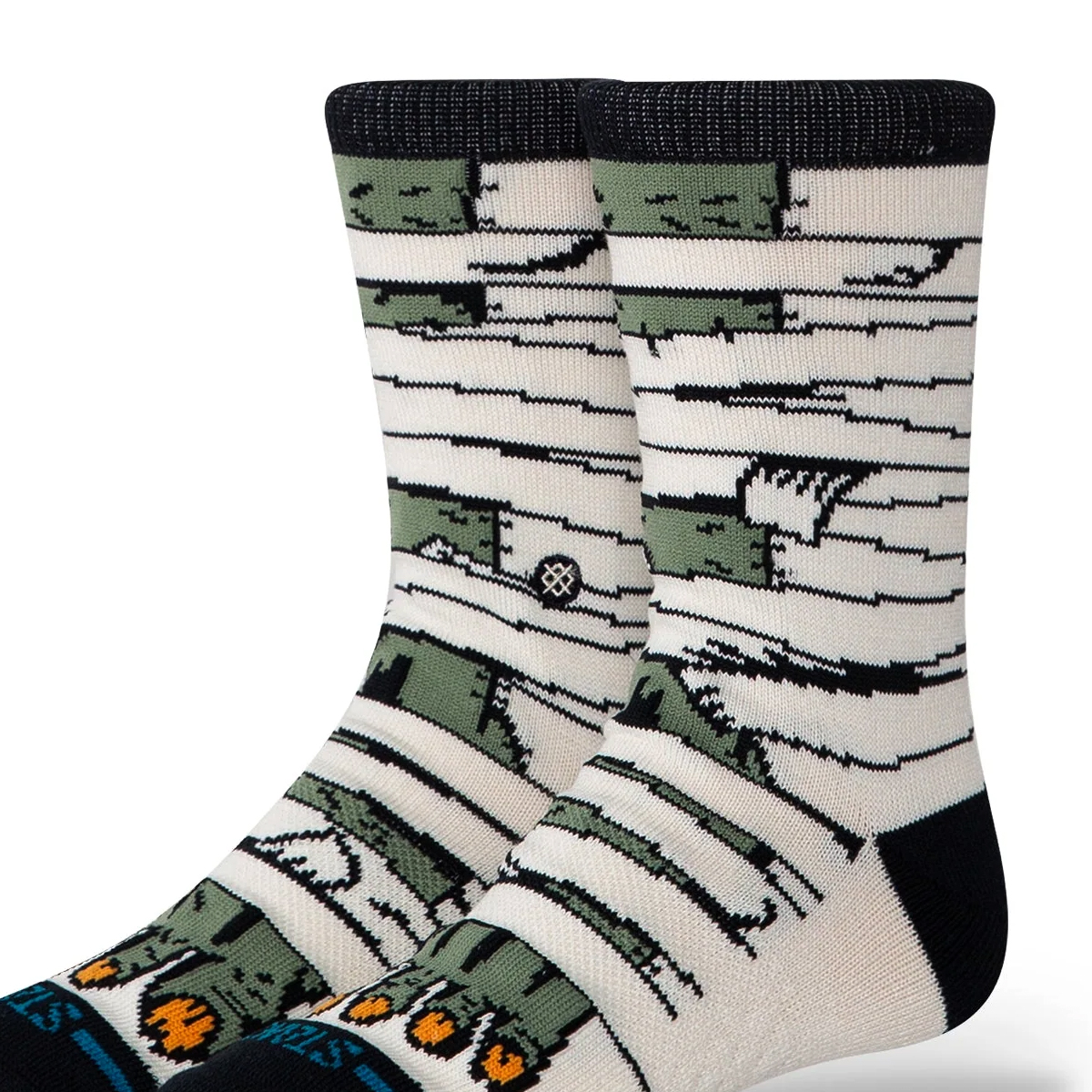 Mummy Madness - Kinder Socke - Beige