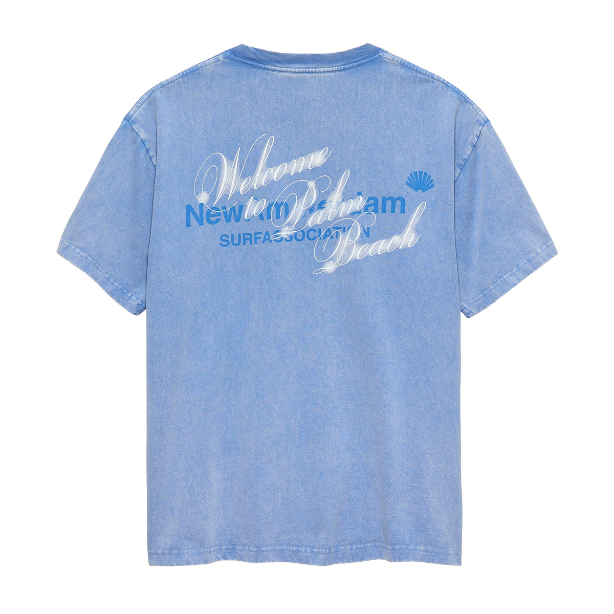 Welcome To Palm Beach T-Shirt - Blue