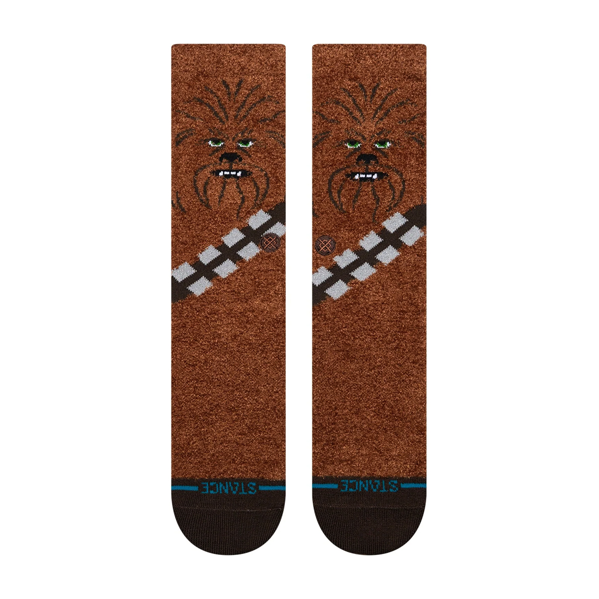 Chewie Crew Socks - Star Wars - Brown