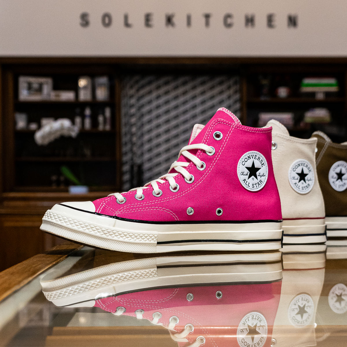 All Star Chuck 70 Vintage Canvas High - Pink