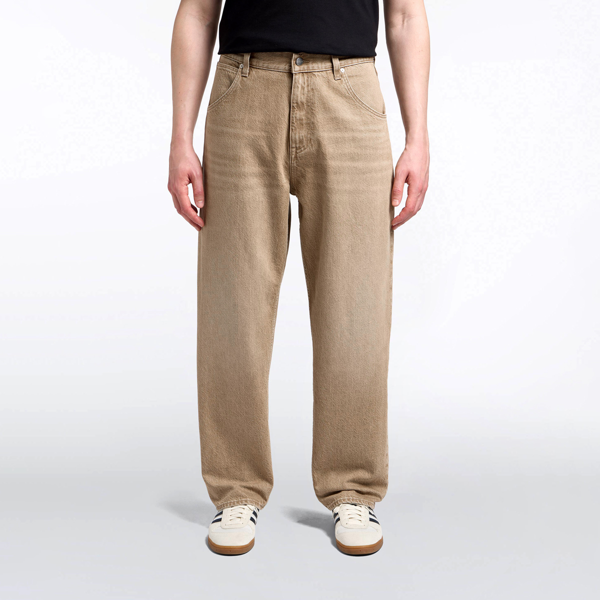 Tyrell Pant - Loose Tapered - 12.25oz Danakil Beige Denim - Beige Amber Wash