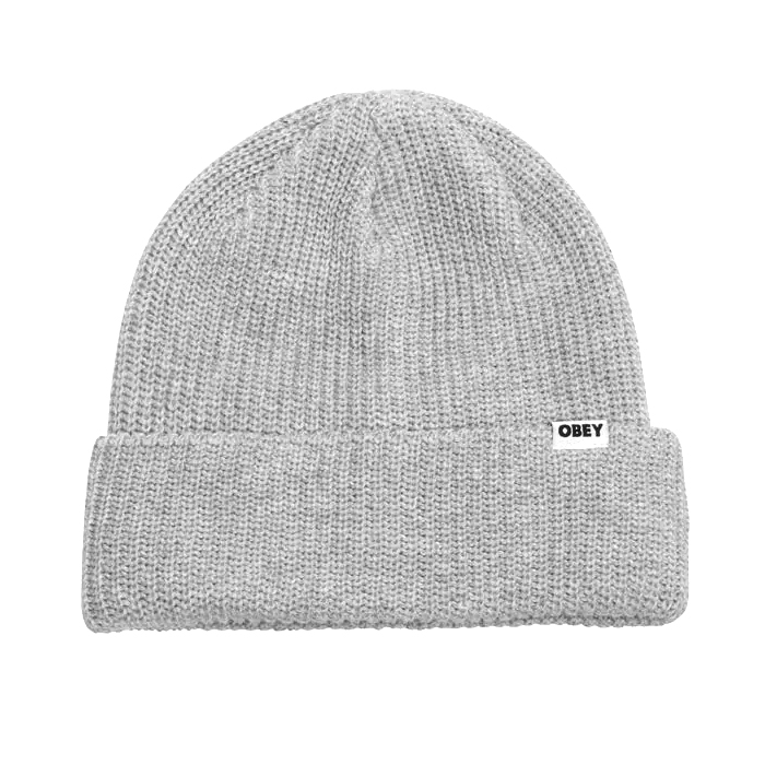 Bold Organic Beanie - Ash Grey