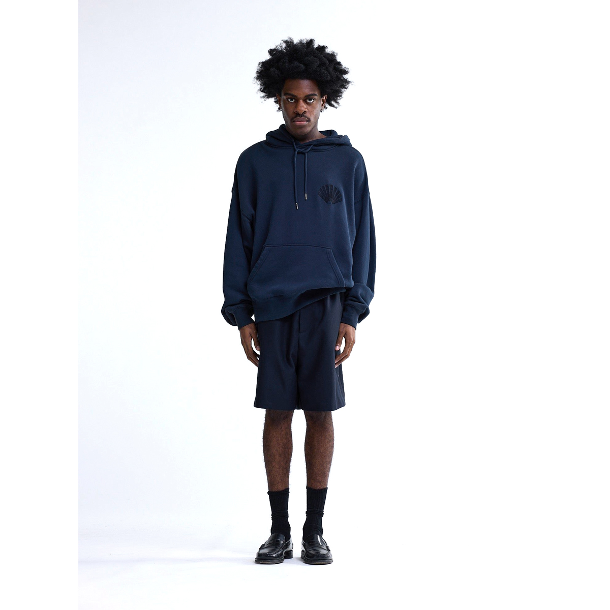 Chop Hoodie - Navy