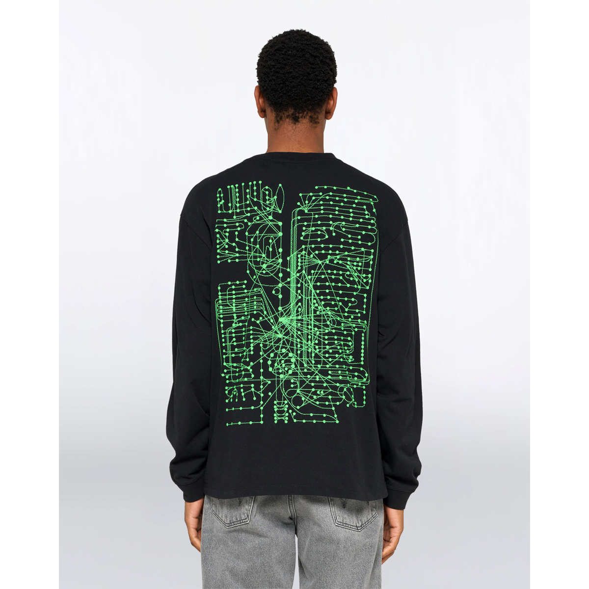 Synthetic T-Shirt - Black